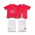 Camisola Manchester United Premier League 2007 Retro Criança Equipamento Primeiro 2008 Manga Curta